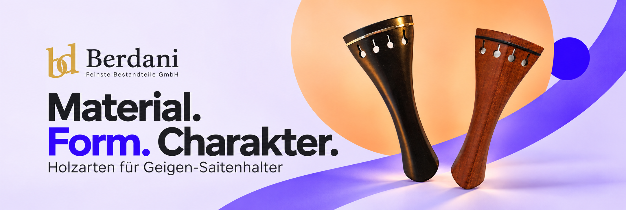 Holzarten für Geigen-Saitenhalter richtig wählen